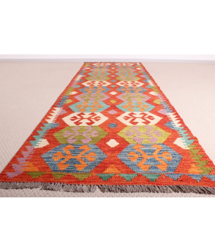 Kilim- Kilim: 310 x 92cm: This is an extremely beautiful- intr